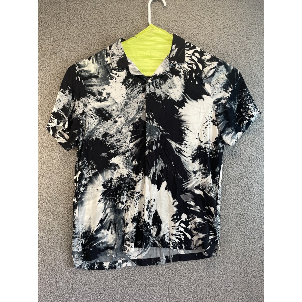 Cactus Man Ricky Singh Men's Black/White Color Splash Size XL
